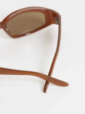 Mango angular sunglasses