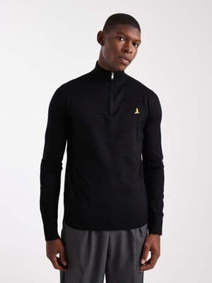Brave Soul 1/4 zip knit sweater