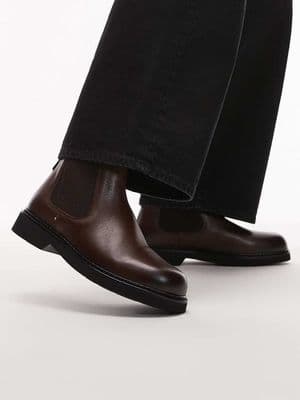 Tommy Hilfiger low chelsea boots