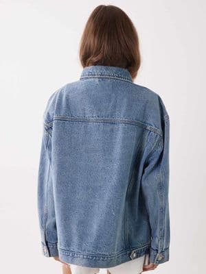 Miss Selfridge oversized denim jacket