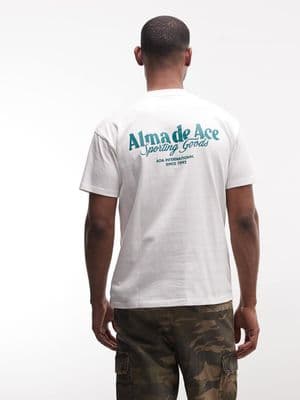 Alma De Ace Sporting Goods back print logo T-shirt