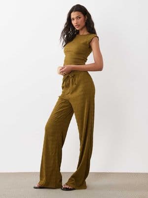 Brave Soul textured pants