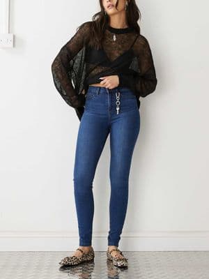 Noisy May Callie high waist skinny jeans