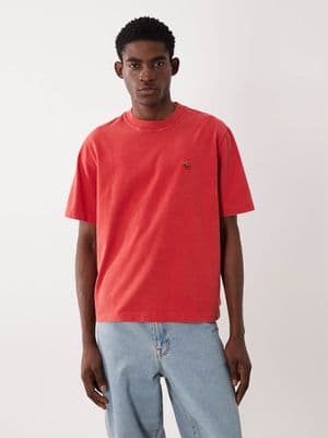 Abercrombie & Fitch icon logo premium heavyweight t-shirt
