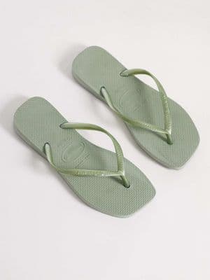 Havaianas slim square toe flip flops