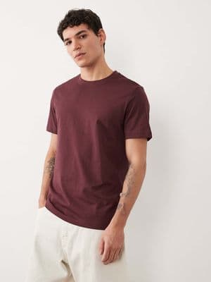 Mango 100% cotton slim fit T-shirt