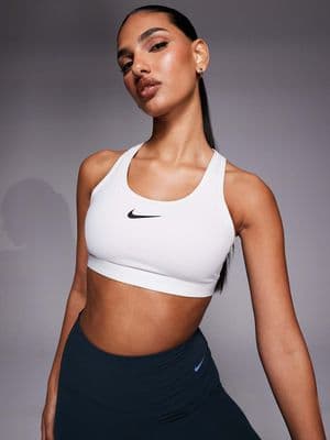 Nike Training swoosh medium support sports bra