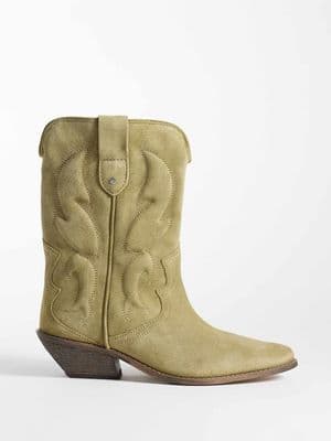 Bronx Chel-sey western ankle boots