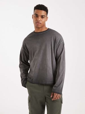 Cotton On relaxed fit y2k long sleeve top