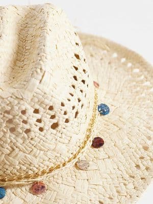 River Island straw hat