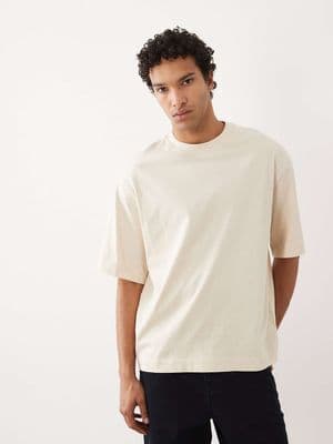 Selected heavyweight 220gsm oversized T-shirt