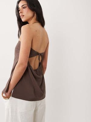Abercrombie & Fitch longline bandeau top