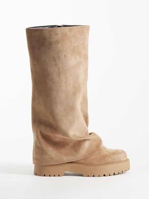 Public Desire Emery foldover knee boots