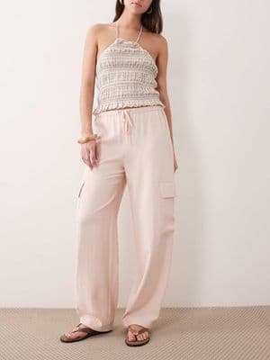 Miss Selfridge tailored fluid cargo pants
