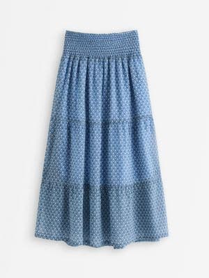 Skirt in chiffon