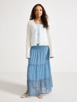 Skirt in chiffon