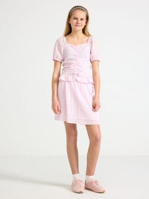 Skirt with lurex Light Pink 2