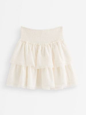Skirt with flounces Off White 1