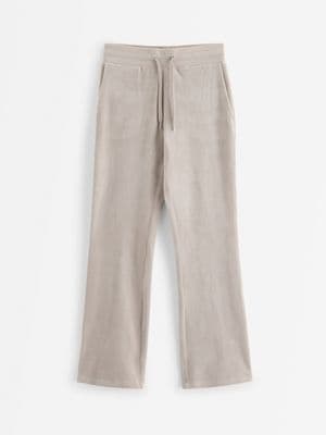 Velour trousers