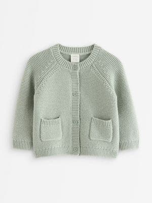 Cardigan Light Dusty Green 1