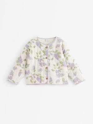 Quilted jacket White 1
