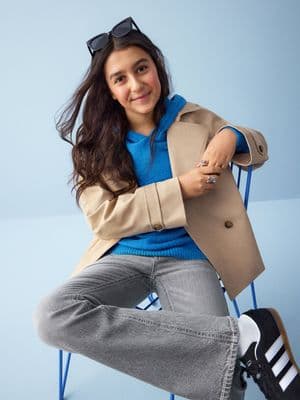 Short trench coat Beige 2