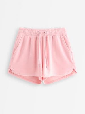 Shorts in velour