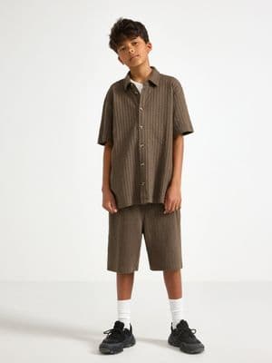 Seersucker shorts
