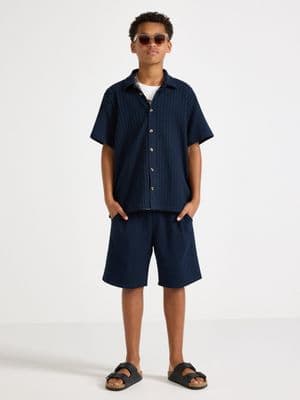Shorts in jersey Dark Navy 2