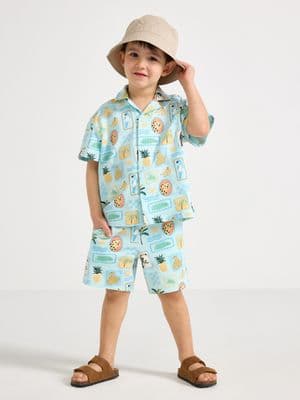 Set - top and sweat shorts