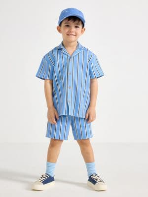 Set - top and sweat shorts Blue 2