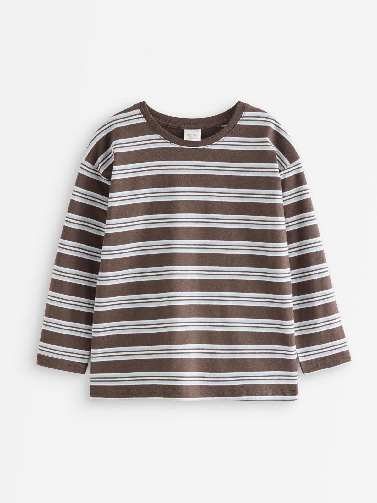 Long-sleeved top Dark dusty brown 1