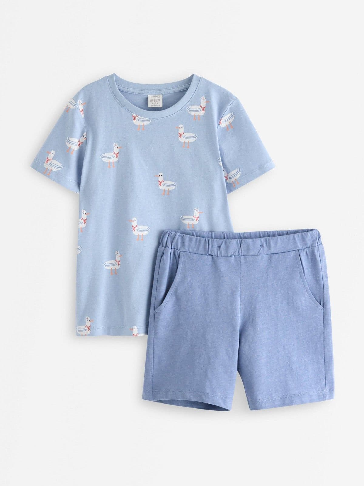 Set - t-shirt and shorts Light Blue 1