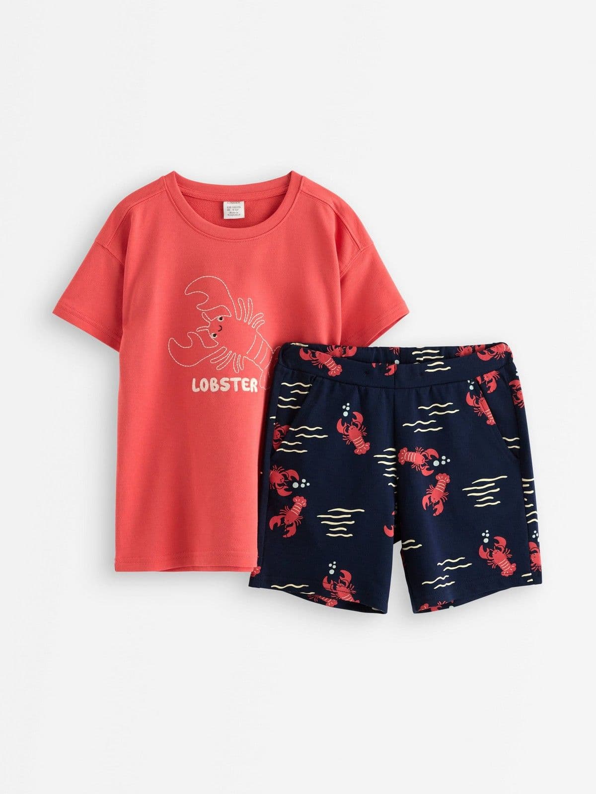 Set - top and shorts Dark Dusty Coral 1