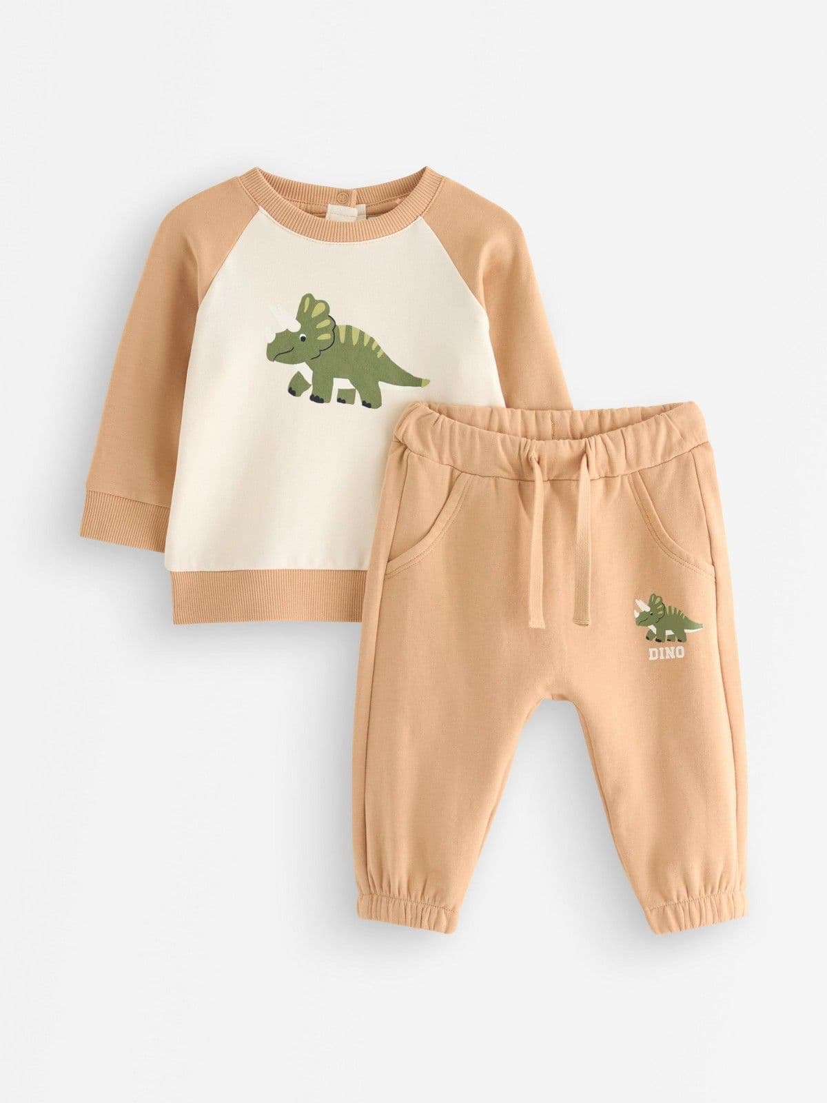 Set with sweater and joggers Beige 1