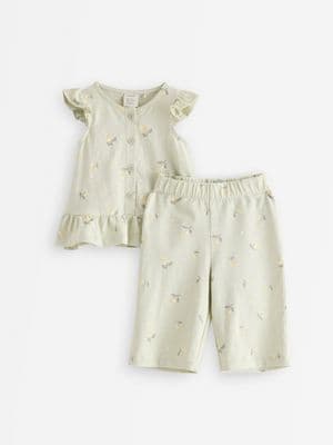 Set - top and leggings Light Dusty Green 1