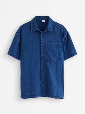 Shirt in cotton gauze