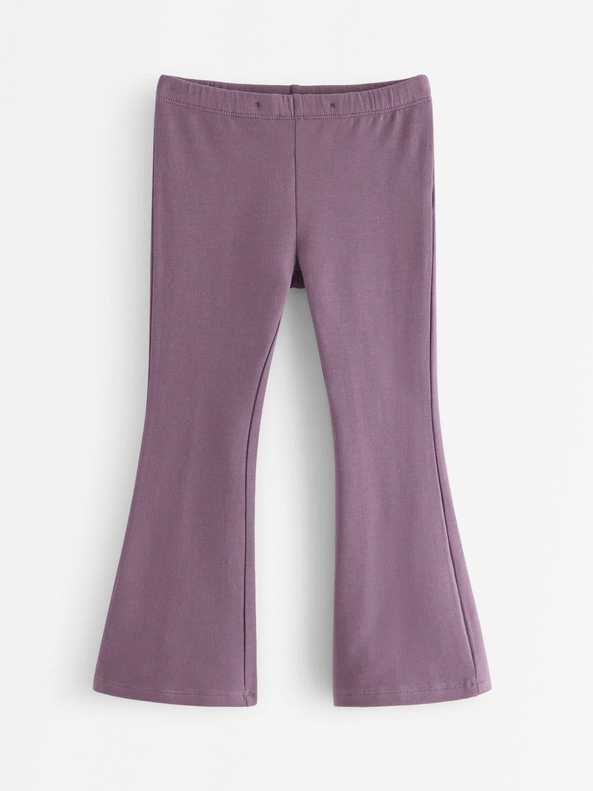 Flared leggings with brushed inside Light Dusty Lilac 1