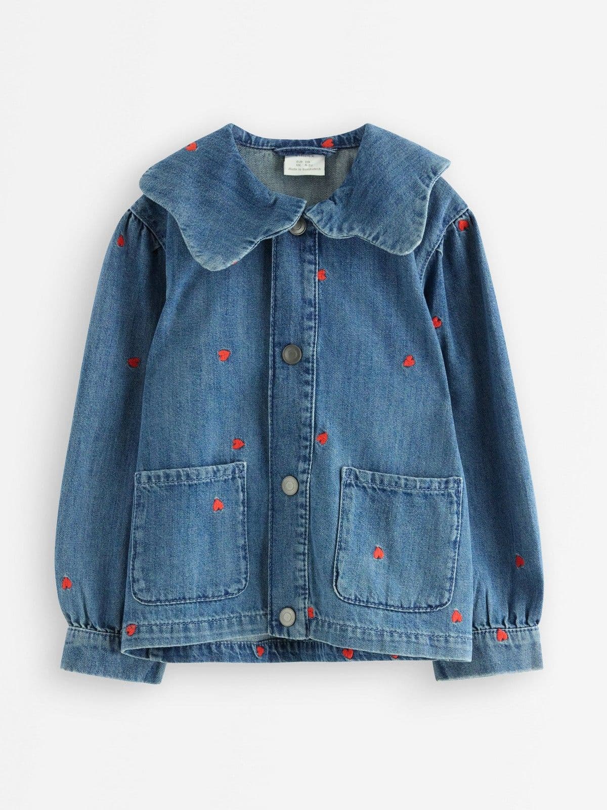 Denim jacket with embroidery Denim 1