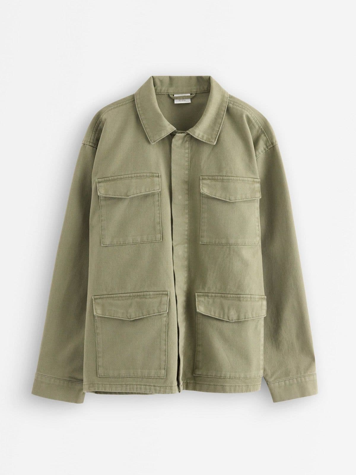 Cargo jacket Light Dusty Khaki 1