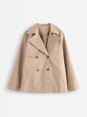 Short trench coat