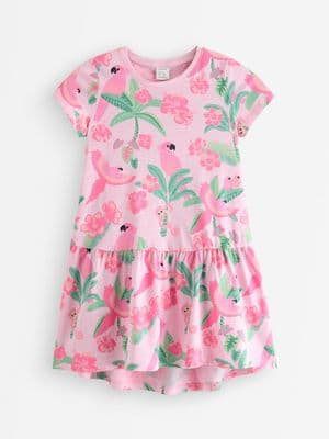 Short-sleeved dress
