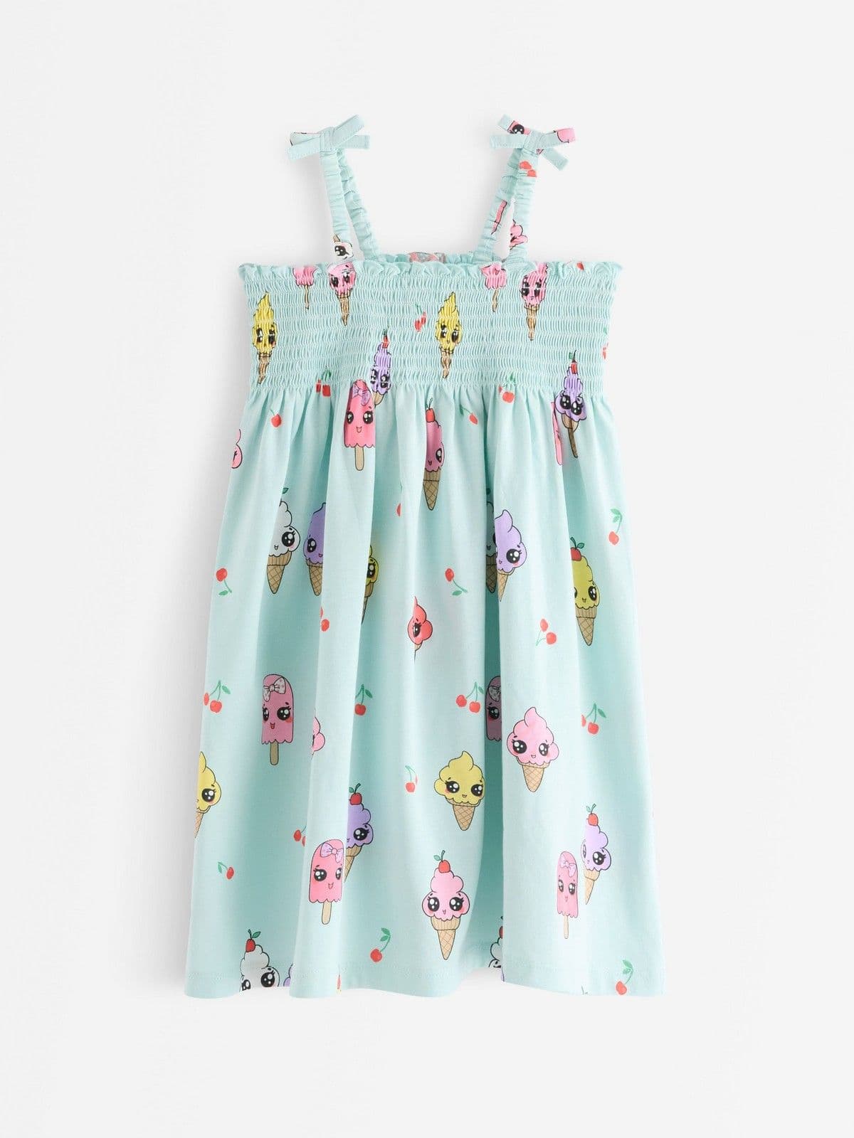 Smock dress Light Dusty Turquoise 1
