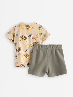 Set - top and shorts Light Beige replacement 2