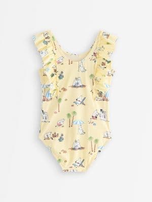 Moomin swimsuit with flounce