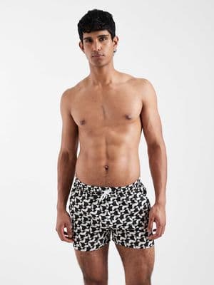 Aray geo print swim shorts