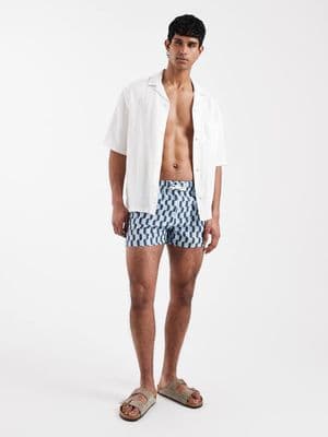 Aray geo print swim shorts