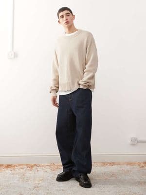Weekday boxy fit knit sweater